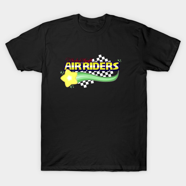 Checker Knight Air Riders T-Shirt by miqwib